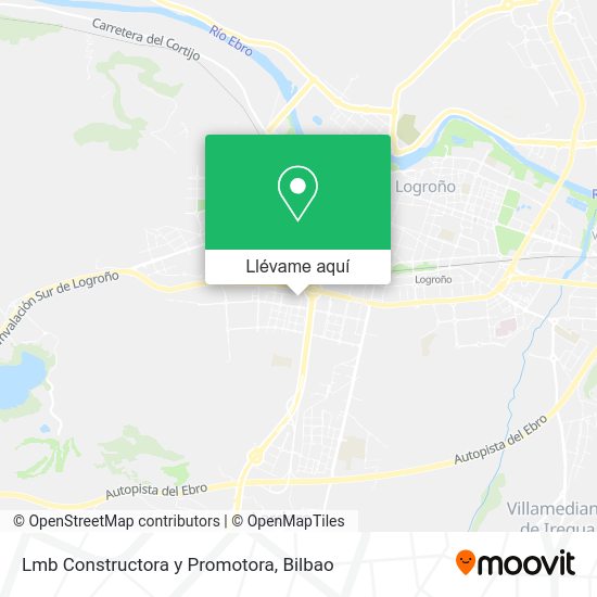 Mapa Lmb Constructora y Promotora