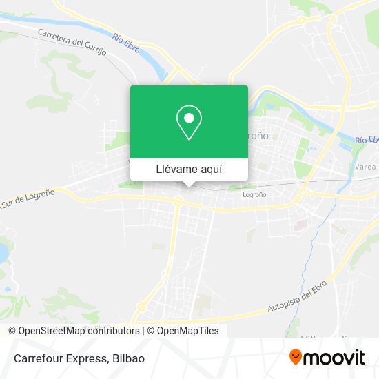 Mapa Carrefour Express
