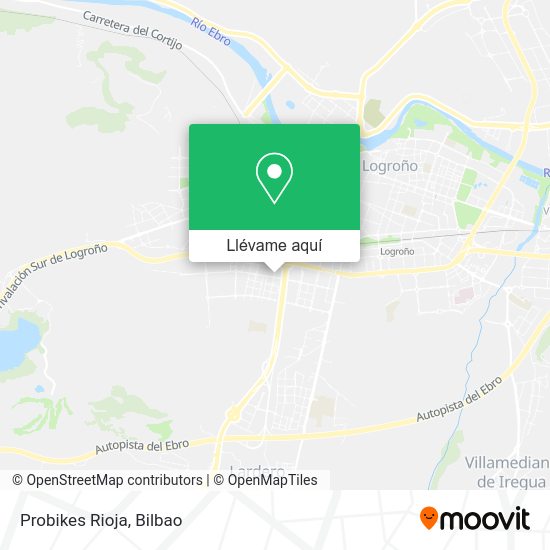 Mapa Probikes Rioja