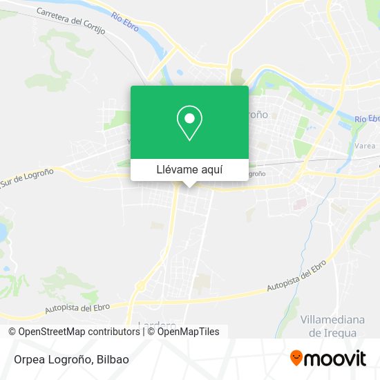 Mapa Orpea Logroño