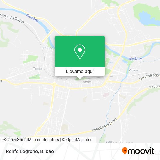 Mapa Renfe Logroño