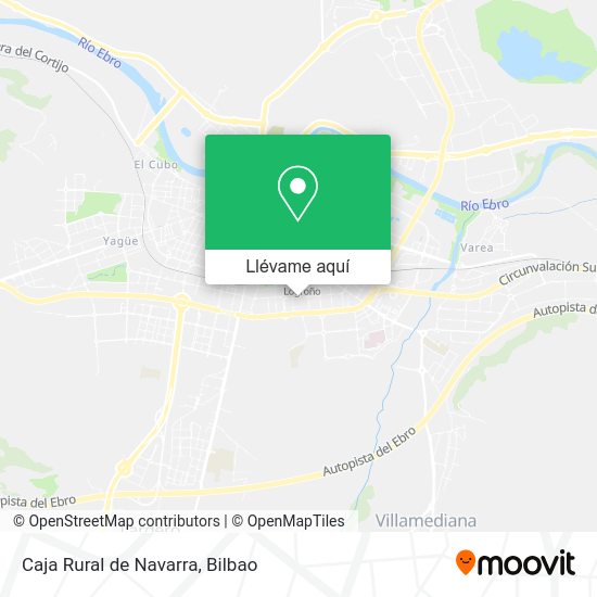 Mapa Caja Rural de Navarra
