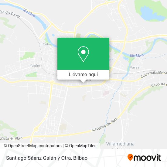 Mapa Santiago Sáenz Galán y Otra
