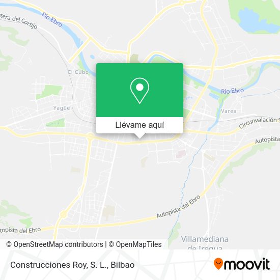 Mapa Construcciones Roy, S. L.