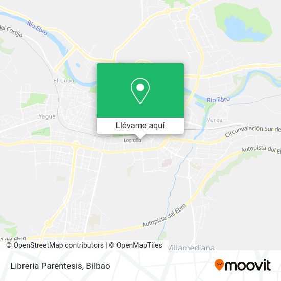 Mapa Libreria Paréntesis