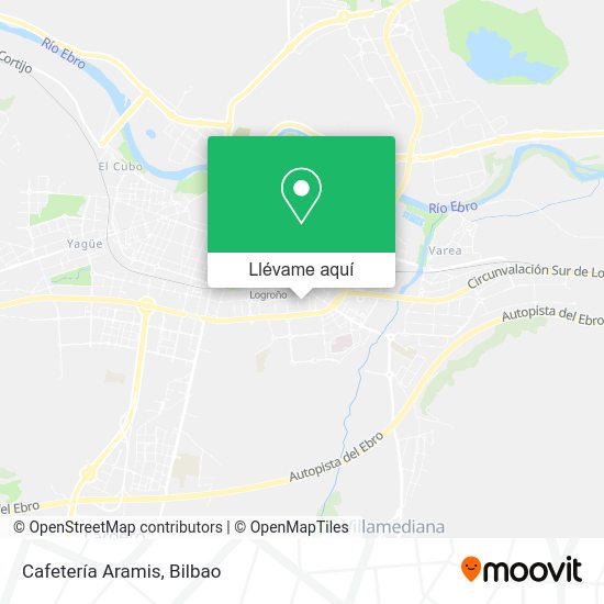 Mapa Cafetería Aramis
