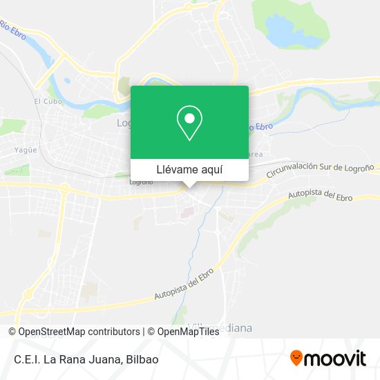 Mapa C.E.I. La Rana Juana