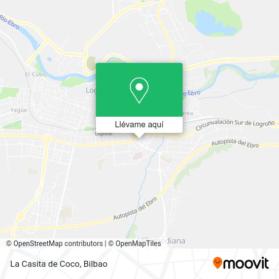 Mapa La Casita de Coco