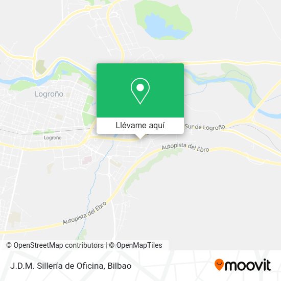 Mapa J.D.M. Sillería de Oficina