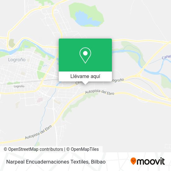 Mapa Narpeal Encuadernaciones Textiles