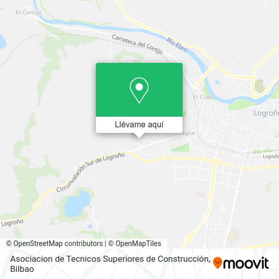 Mapa Asociacion de Tecnicos Superiores de Construcción