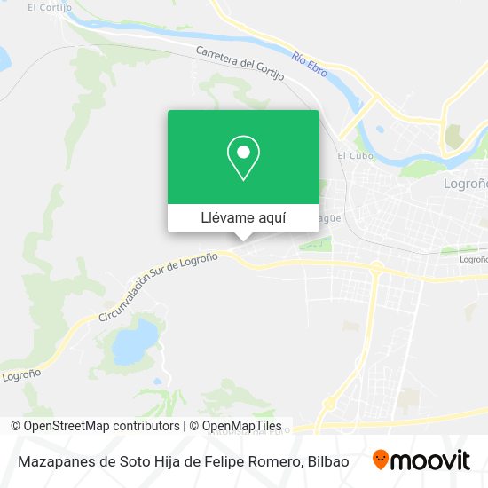 Mapa Mazapanes de Soto Hija de Felipe Romero