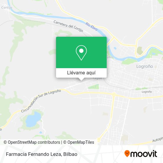 Mapa Farmacia Fernando Leza