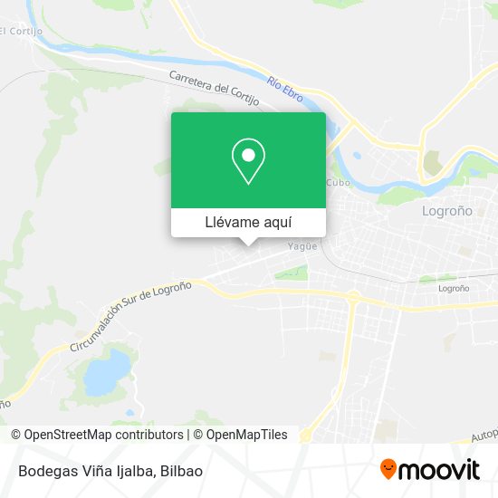 Mapa Bodegas Viña Ijalba