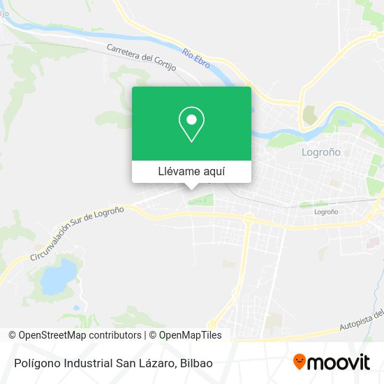 Mapa Polígono Industrial San Lázaro