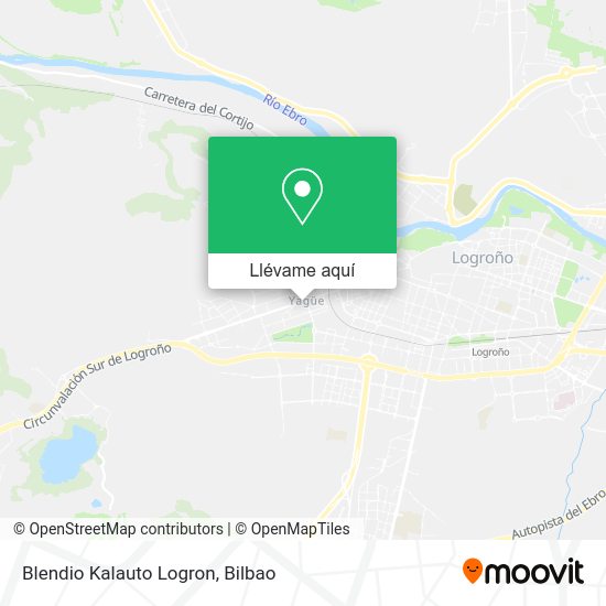 Mapa Blendio Kalauto Logron