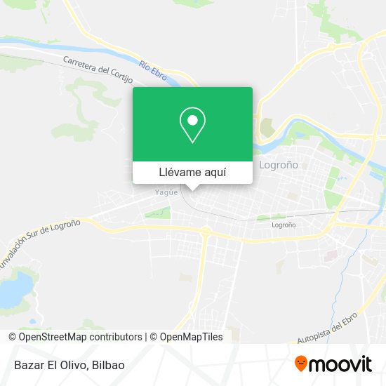 Mapa Bazar El Olivo