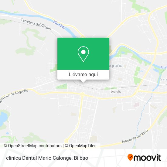 Mapa clínica Dental Mario Calonge