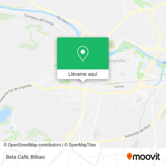 Mapa Beta Café