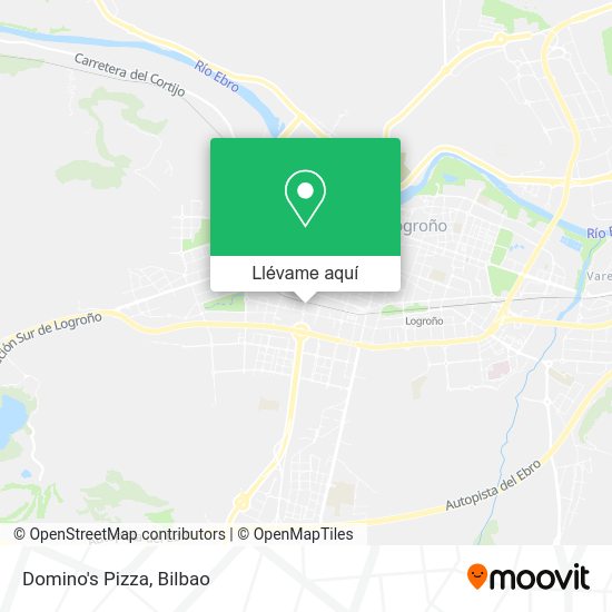 Mapa Domino's Pizza