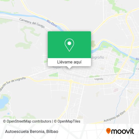 Mapa Autoescuela Beronia