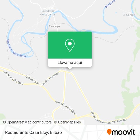 Mapa Restaurante Casa Eloy