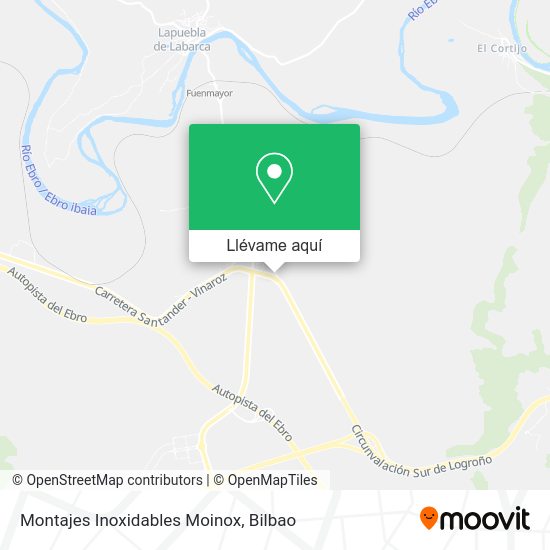 Mapa Montajes Inoxidables Moinox