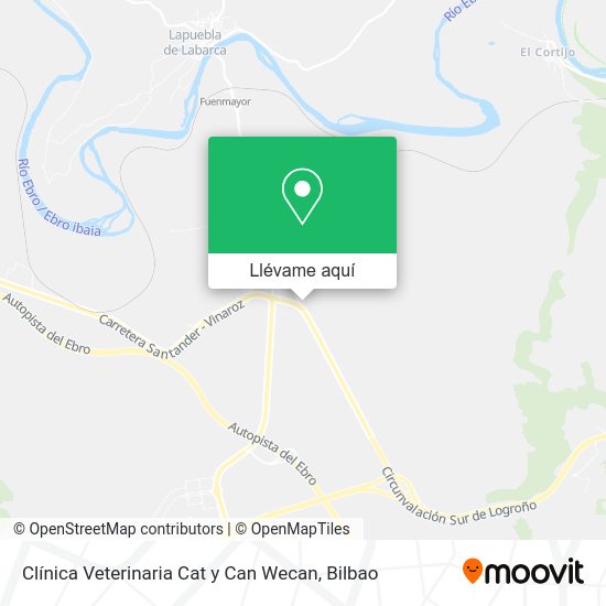 Mapa Clínica Veterinaria Cat y Can Wecan