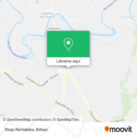 Mapa Rioja Rentabike