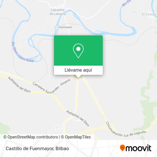 Mapa Castillo de Fuenmayor
