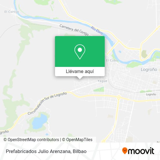 Mapa Prefabricados Julio Arenzana