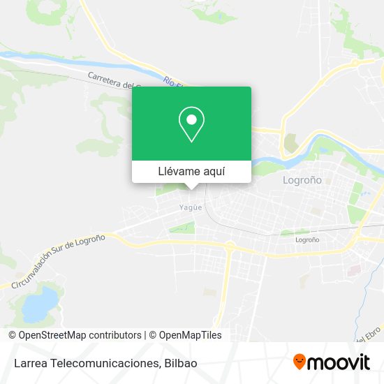 Mapa Larrea Telecomunicaciones