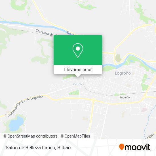 Mapa Salon de Belleza Lapso
