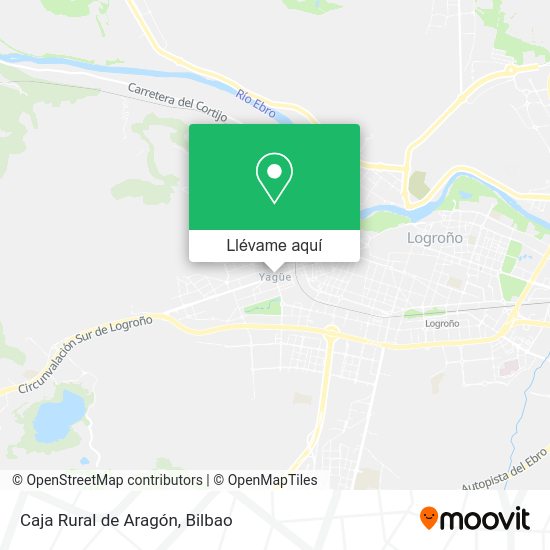 Mapa Caja Rural de Aragón