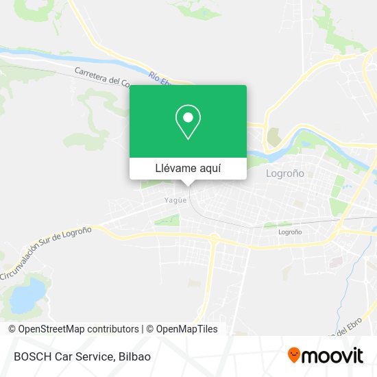 Mapa BOSCH Car Service