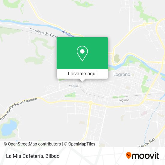 Mapa La Mia Cafetería