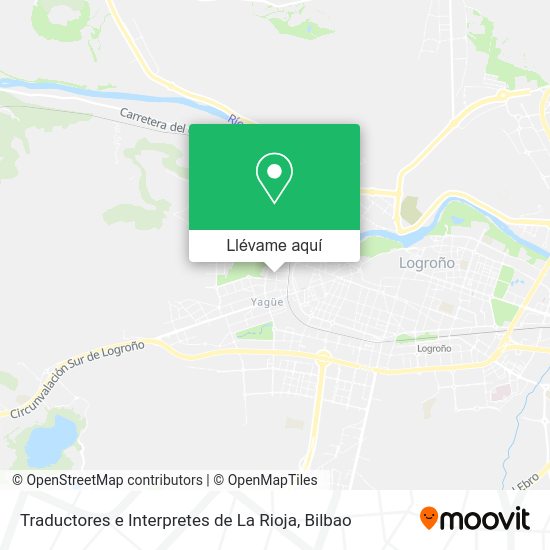 Mapa Traductores e Interpretes de La Rioja