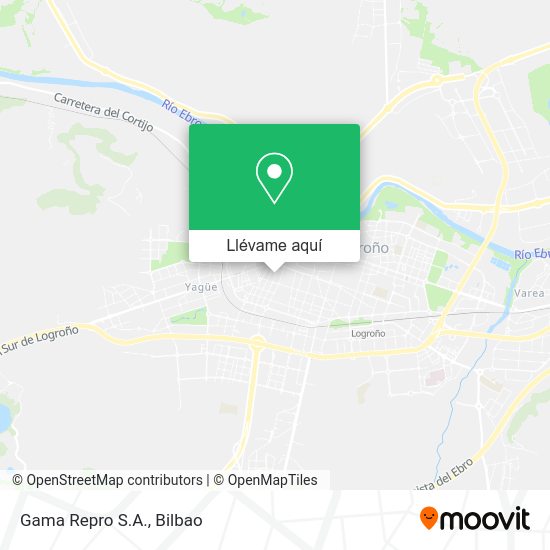 Mapa Gama Repro S.A.