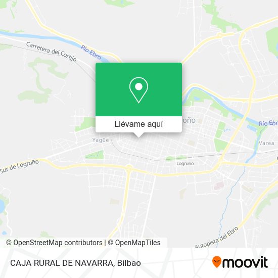 Mapa CAJA RURAL DE NAVARRA