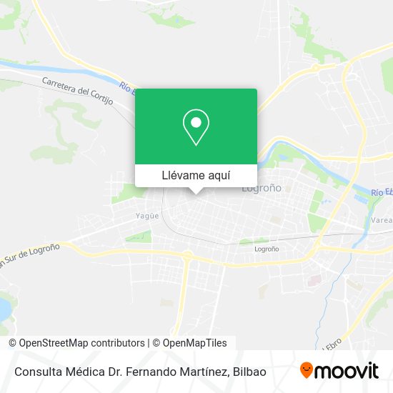 Mapa Consulta Médica Dr. Fernando Martínez
