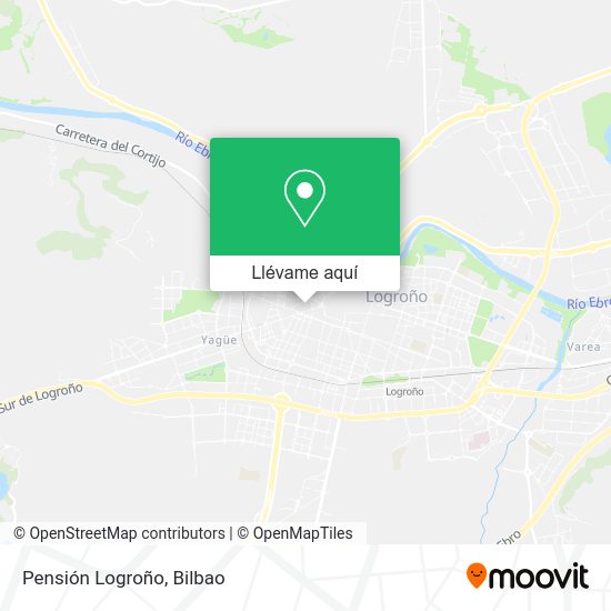 Mapa Pensión Logroño