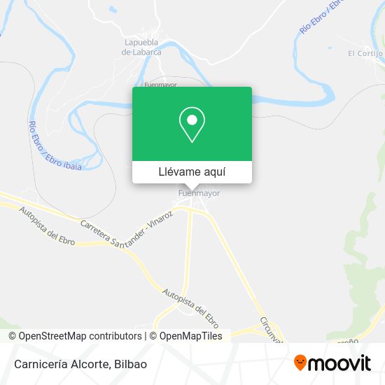 Mapa Carnicería Alcorte