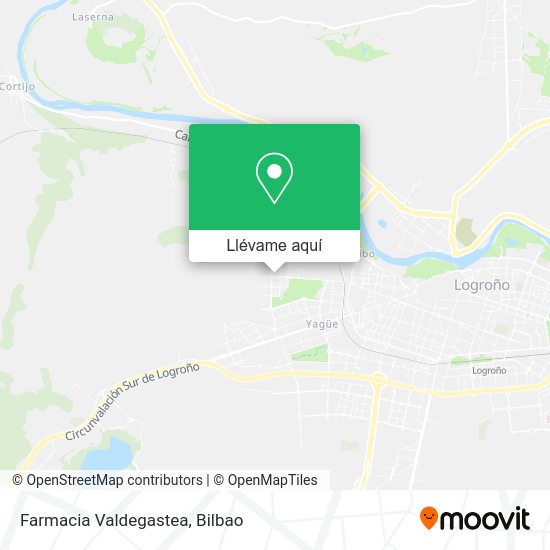 Mapa Farmacia Valdegastea