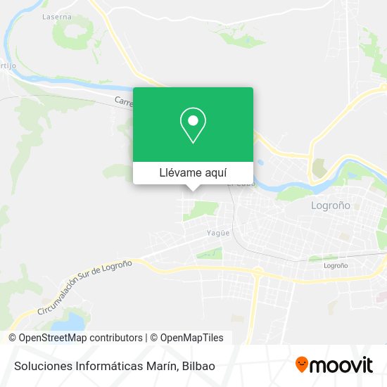 Mapa Soluciones Informáticas Marín