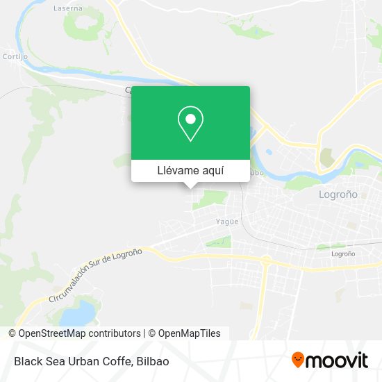 Mapa Black Sea Urban Coffe