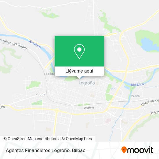 Mapa Agentes Financieros Logroño