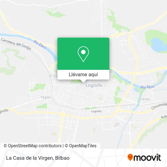 Mapa La Casa de la Virgen