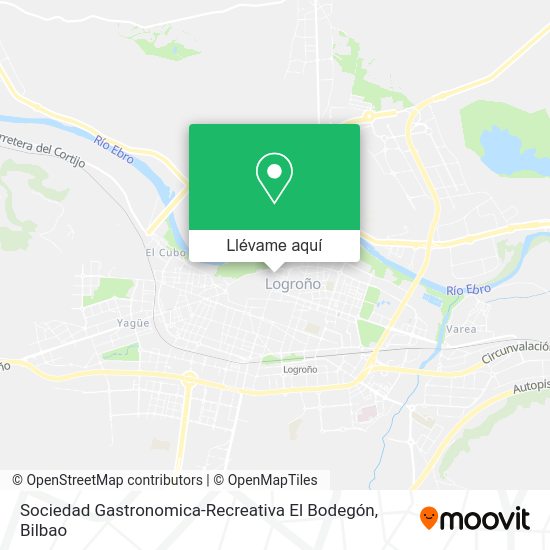 Mapa Sociedad Gastronomica-Recreativa El Bodegón