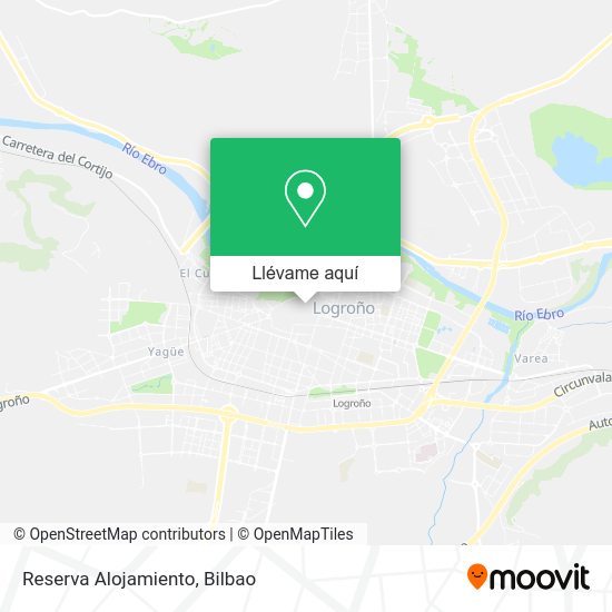 Mapa Reserva Alojamiento