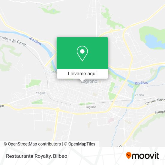 Mapa Restaurante Royalty